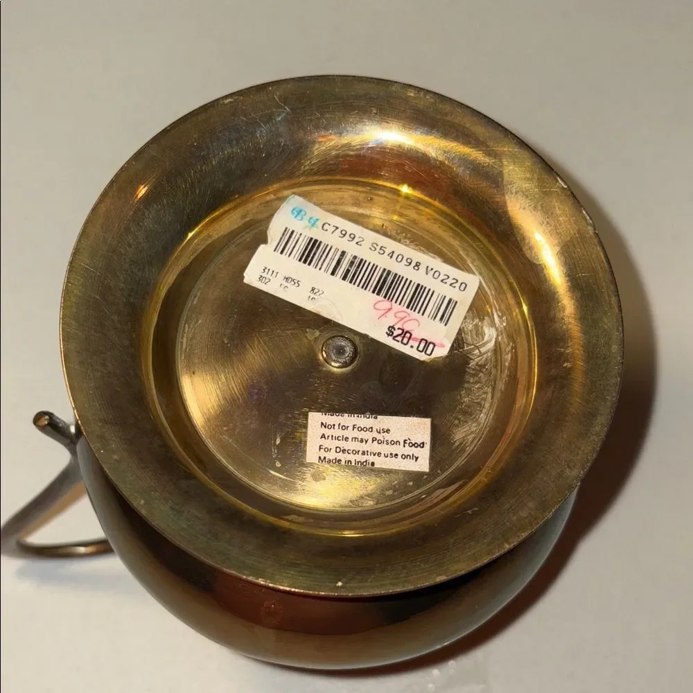 Vintage Brass Pitcher